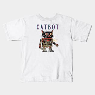 Robot Kitty, CatBot Kids T-Shirt